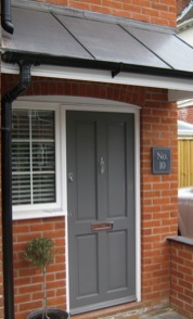 new forest, lead roof, porch